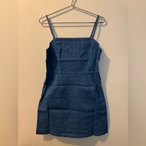 Urban Outfitters Denim Mini Dress size Large